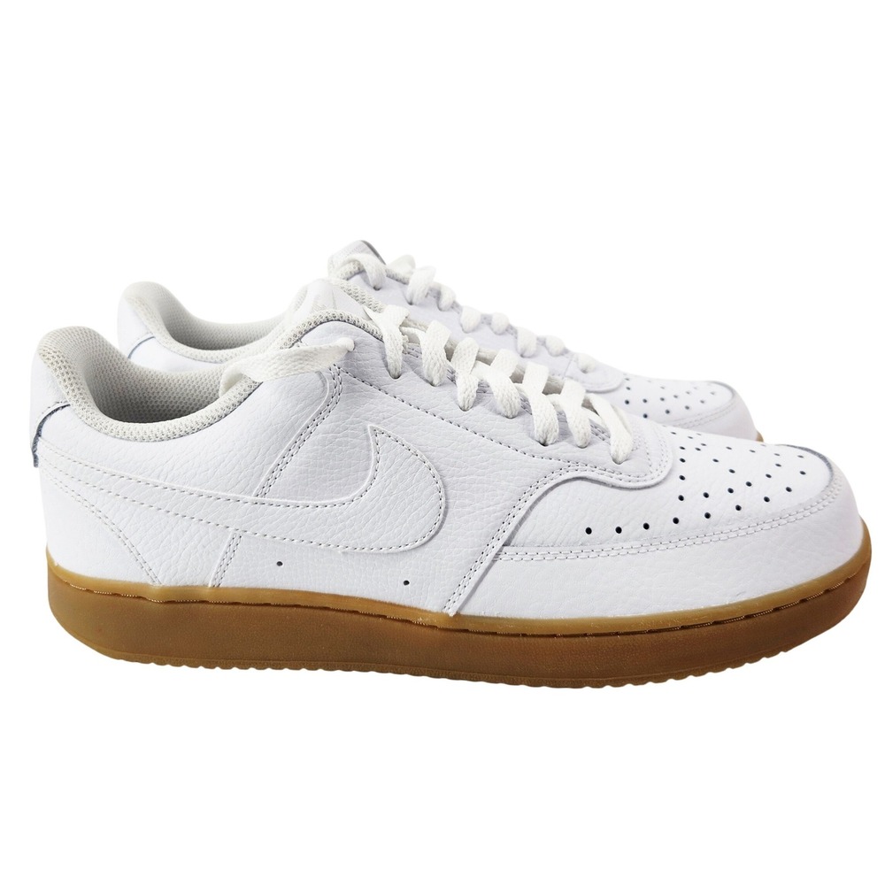 Nike Court Vision Lo White‎ Photon Dust Gum Mens 9.5 Sneakers CD5463-105 Size